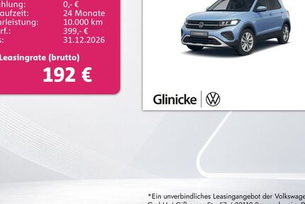 VW T-Cross 2.800 km 21.990 &euro; Erfurt 99099