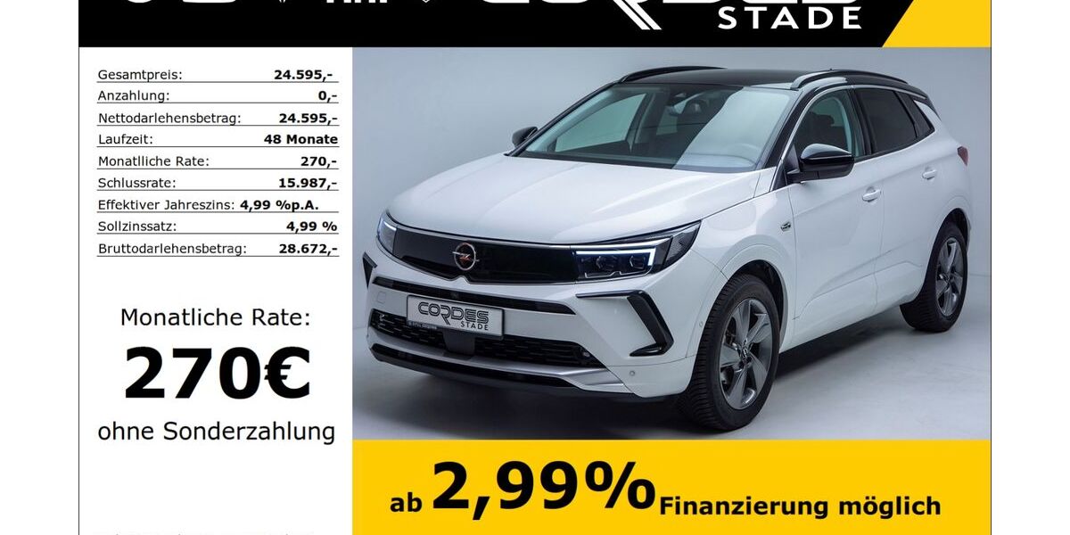 Opel Grandland (X) 20.285 km 24.245 &euro; Stade 21680