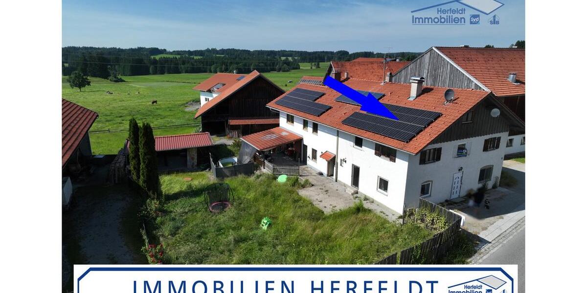 Doppelhaushälfte Steingaden - 6 Zimmer, 160 m&sup2;, 1.600&euro; | Angebot:23794907