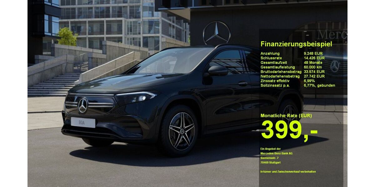 Mercedes-Benz EQA 3.328 km 36.990 &euro; Hamburg 21079
