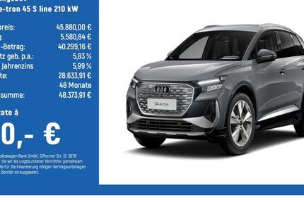 Audi Q4 e-tron 3.900 km 44.990 &euro; Braunschweig 38124