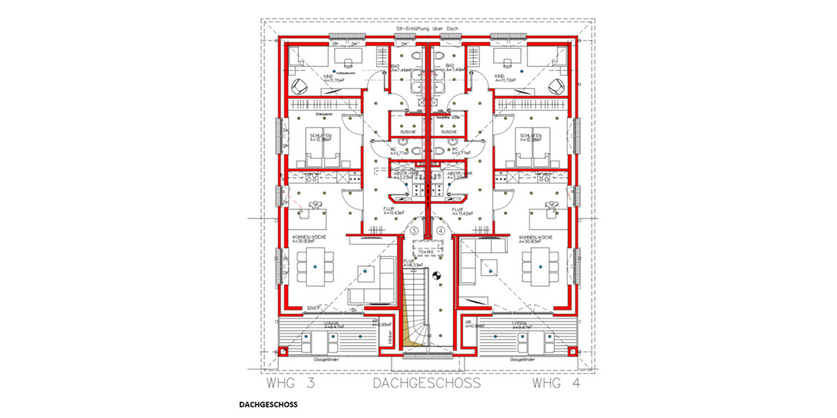 3-Zimmer-Wohnung in Bösel, EG bzw. OG-Wohnung Ortsmitte 3 zimmer