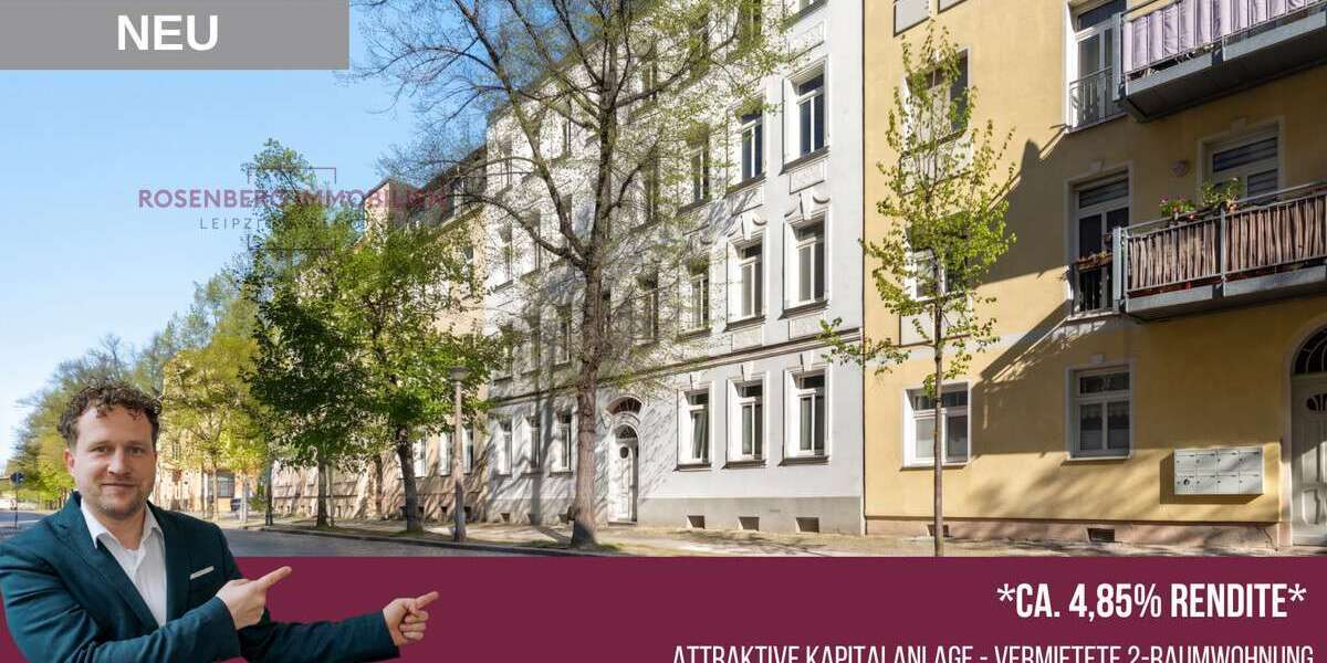 Etagenwohnung Halle Südliche Innenstadt - 2 Zimmer, 43 m&sup2;, 79.900&euro; | Angebot:26406554