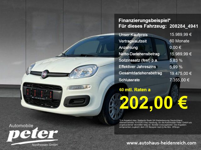 Fiat Panda 6.800 km 15.990 € Eschwege 37269