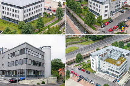 Büro in Suhl – 116 m², möbliert möglich, Glasfaser, TG-Stellplätze! - Gewerbeobjekt Suhl | Angebot:20213453