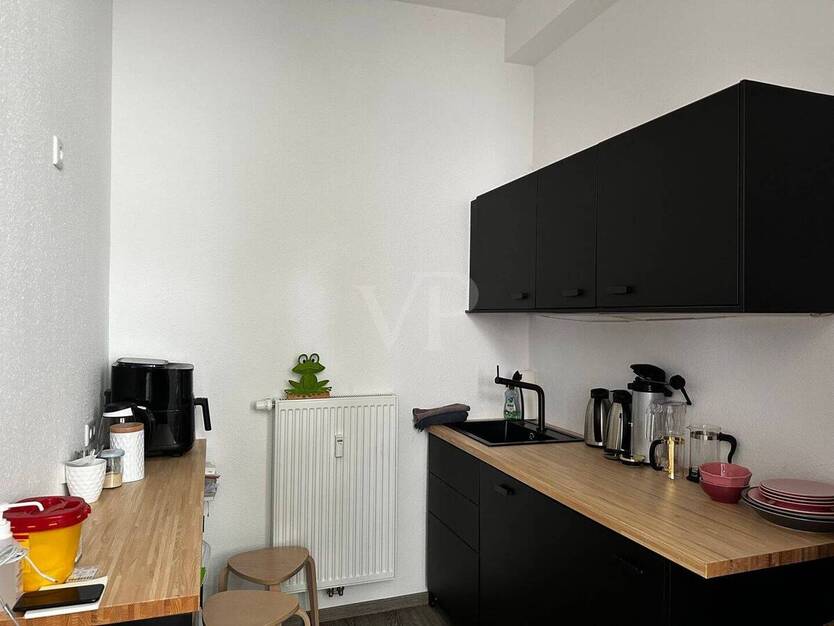 Einzigartige Altbauwohnung mit Terrasse und Garten im 1. Obergeschoss 2 zimmer