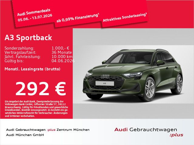 Audi A3 3.379 km 35.105 &euro; Eching 85386