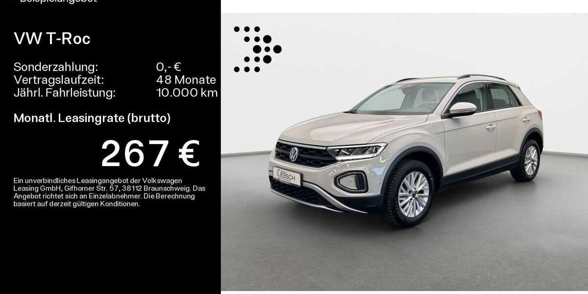 VW T-Roc 27.100 km 23.849 &euro; Linsengericht 63589