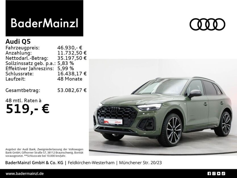 Audi Q5 27.700 km 46.930 € Feldkirchen/Westerham 83620