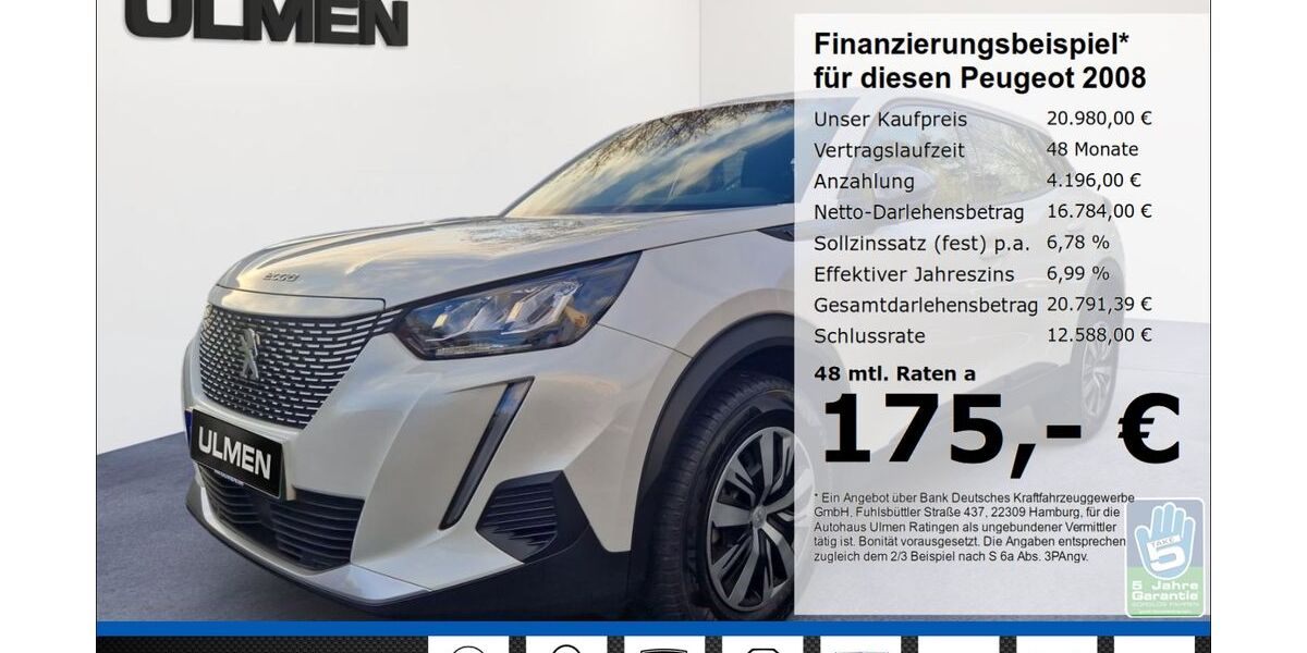 Peugeot 2008 17.260 km 18.980 &euro; Ratingen 40880