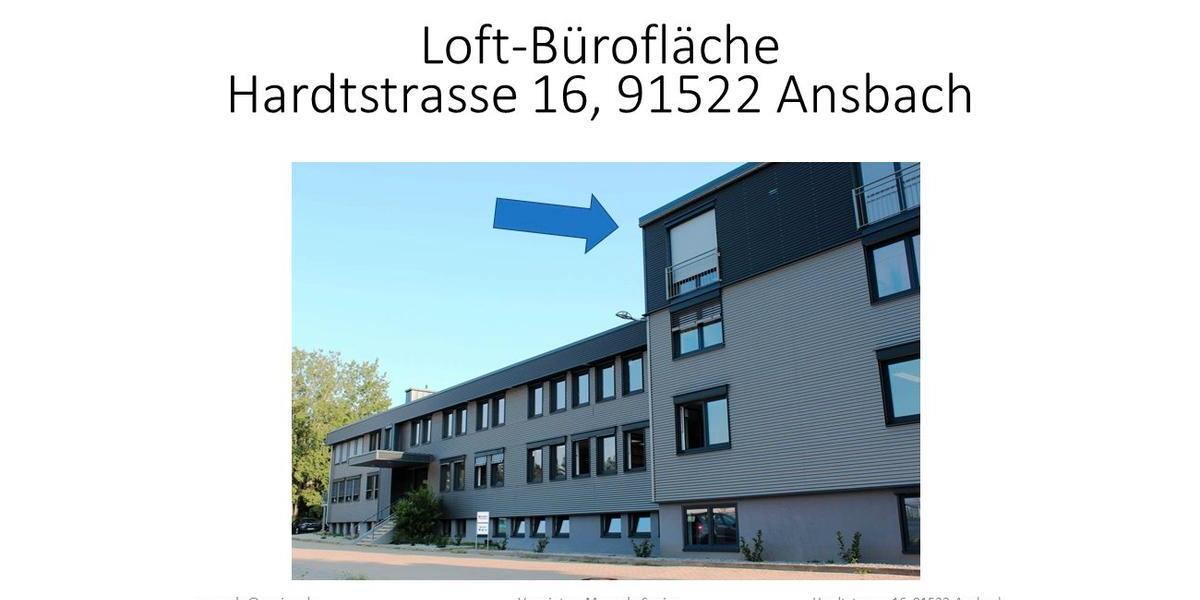Gewerbeobjekt Ansbach - 873&euro; | Angebot:26132298