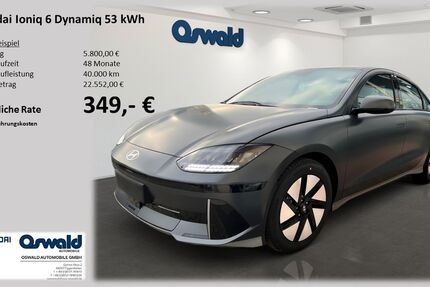 Hyundai IONIQ 6 10 km 37.990 € Eggenfelden 84307