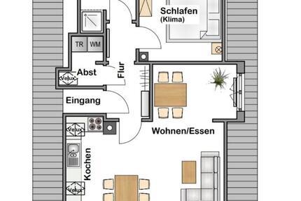 Wohnung Bad Essen - 2 Zimmer, 50 m&sup2;, 550&euro; | Angebot:26403813