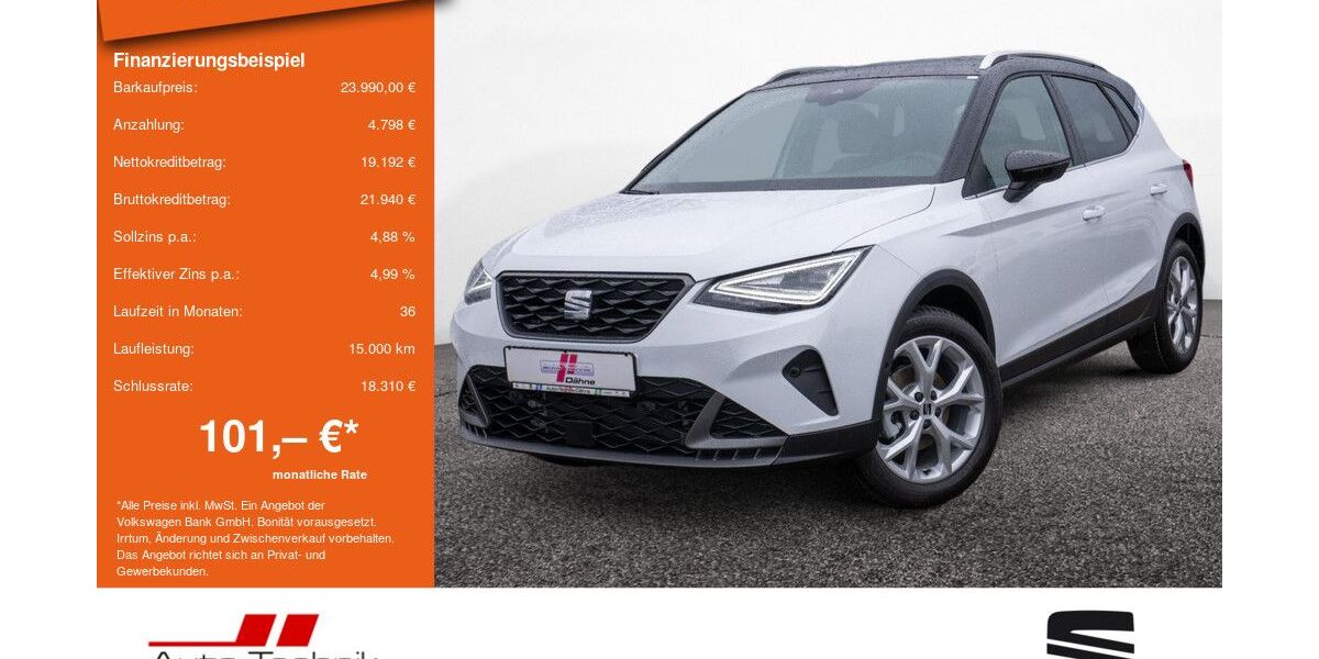 Seat Arona 12.271 km 22.980 &euro; Wittenberge 19322