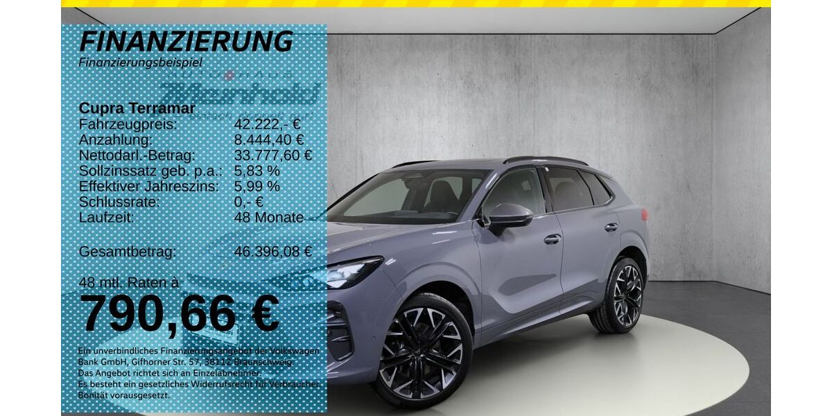 Cupra Terramar 10.200 km 42.222 &euro; Auerbach/Rebesgrün 08209