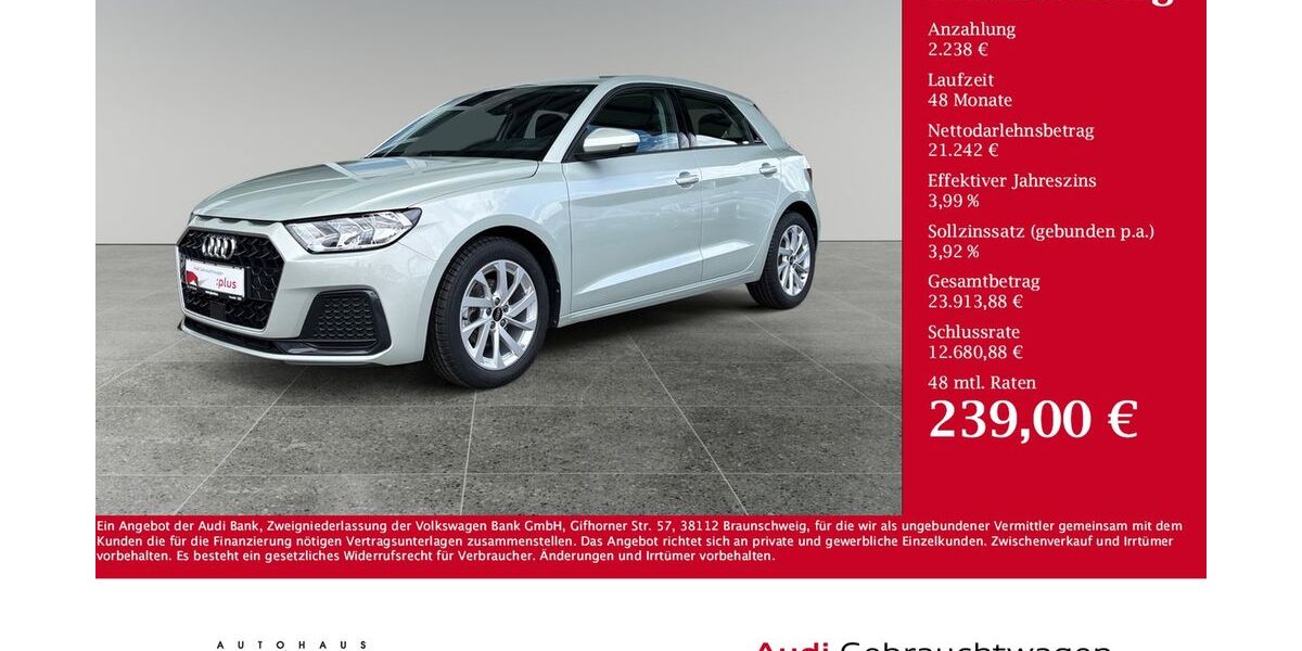 Audi A1 4.467 km 23.480 &euro; Pronsfeld 54597