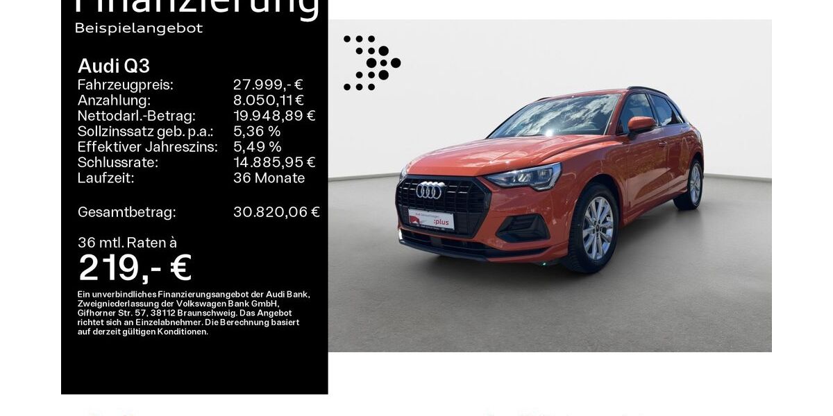 Audi Q3 63.400 km 27.479 &euro; Hanau 63452