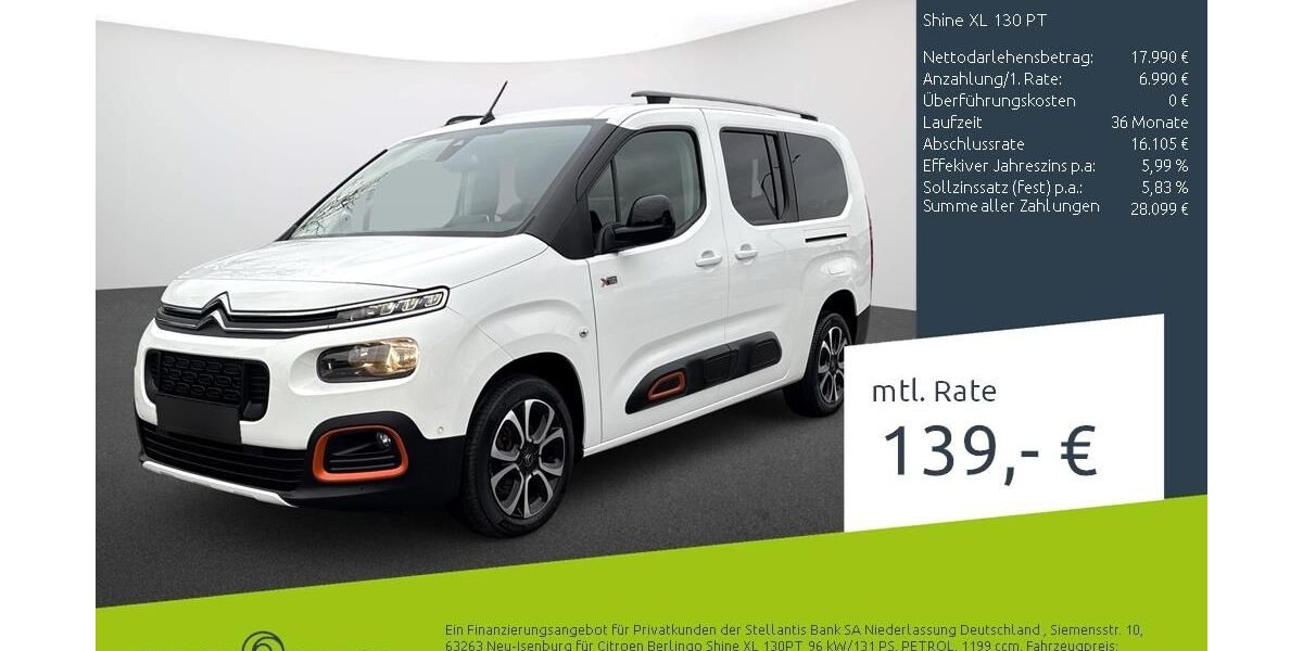 Citroen Berlingo 67.012 km 24.980 &euro; Borken 46325