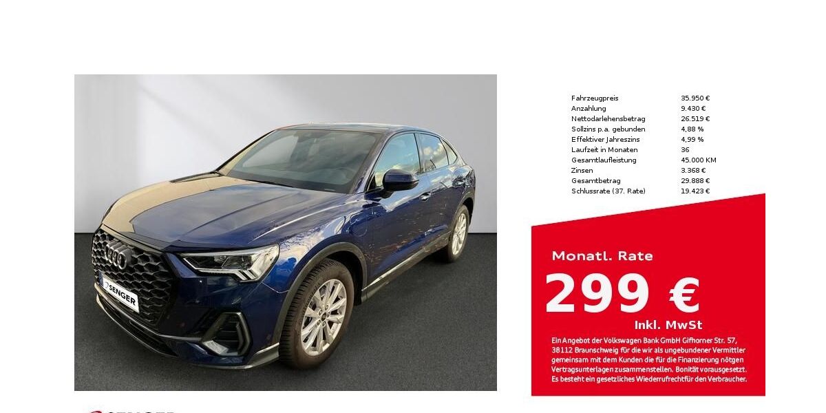 Audi Q3 42.050 km 35.950 &euro; Lübeck 23556