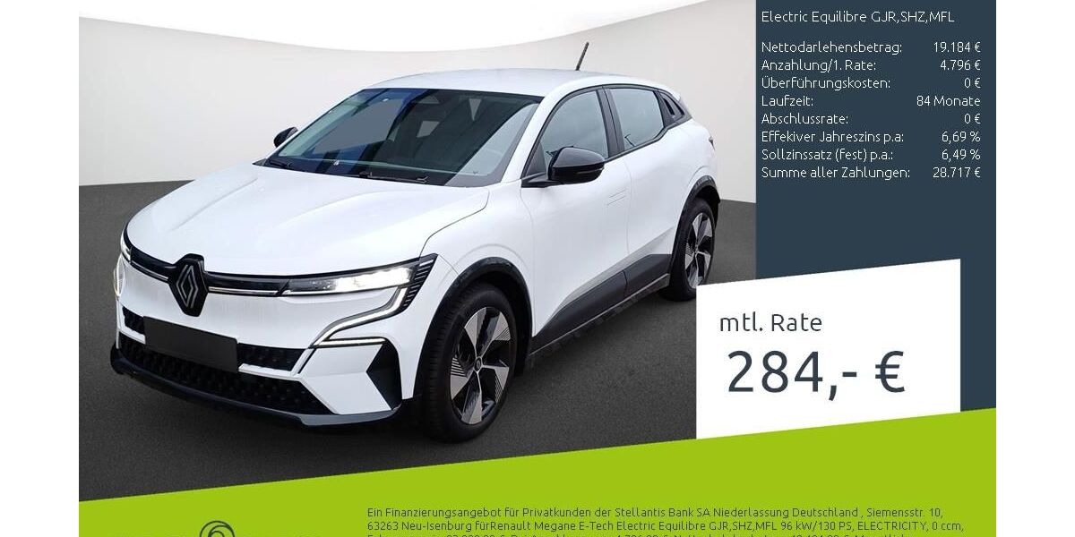 Renault Megane 21.782 km 23.980 &euro; Borken 46325
