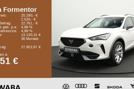 Cupra Formentor 29.400 km 24.780 &euro; Gersthofen 86368