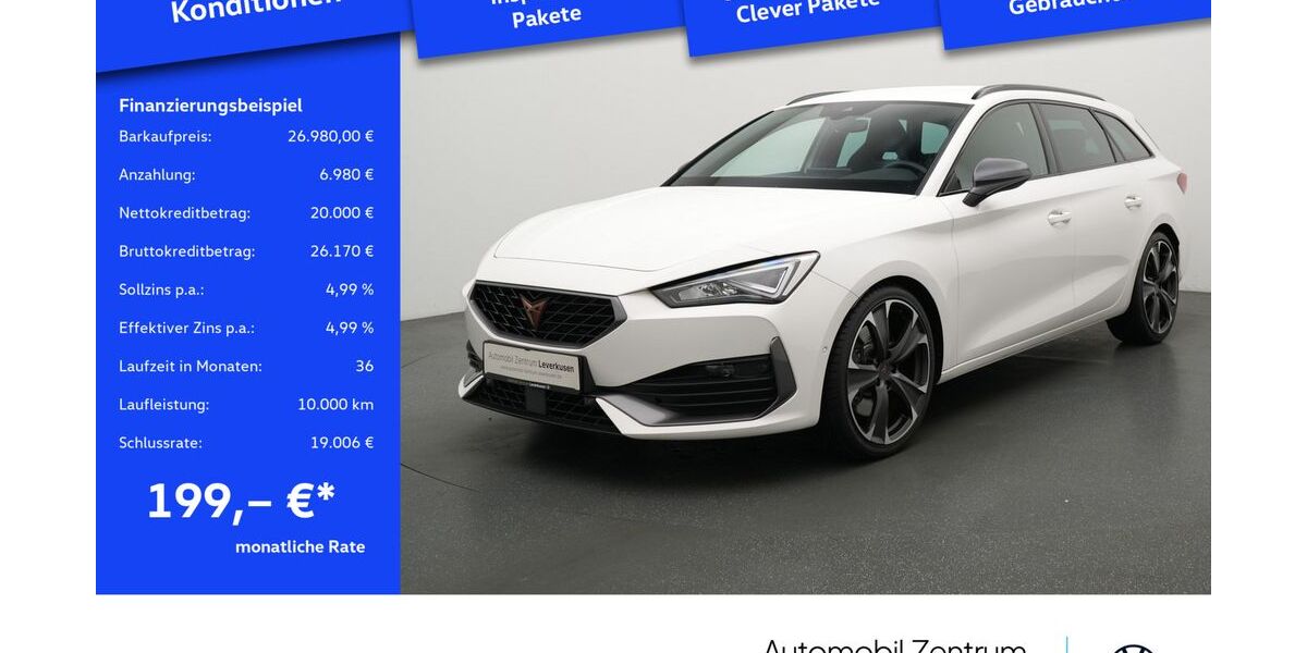Cupra Leon 58.380 km 26.680 &euro; Leverkusen 51379