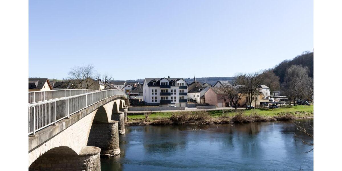 Modernes Wohnen mit herrlichem Blick auf die Sauer in Langsur - Nähe Wasserbillig - Etagenwohnung Langsur | Angebot:24286337