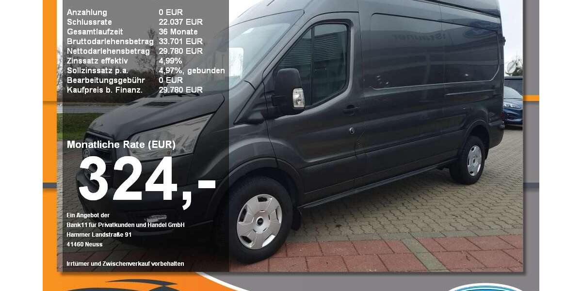 Ford Transit 28.488 km 29.780 &euro; Neustadt a. d. Donau 93333