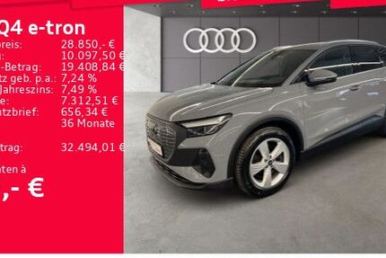 Audi Q4 e-tron 69.822 km 28.450 &euro; Frankfurt am Main 60314