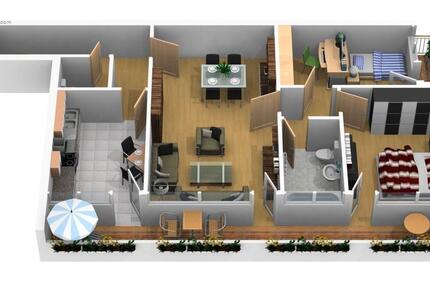 Wohnung Villingen-Schwenningen Schwenningen - 3 Zimmer, 80 m&sup2;, 169.000&euro; | Angebot:26992362