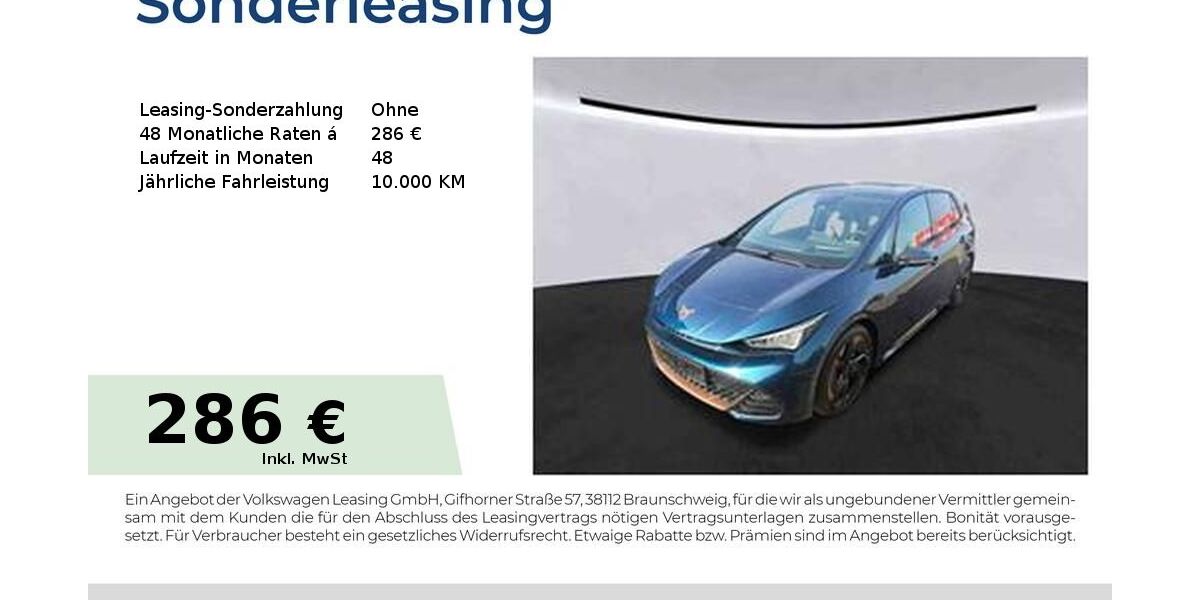 Cupra Born 43.617 km 24.840 &euro; Bernburg 06406