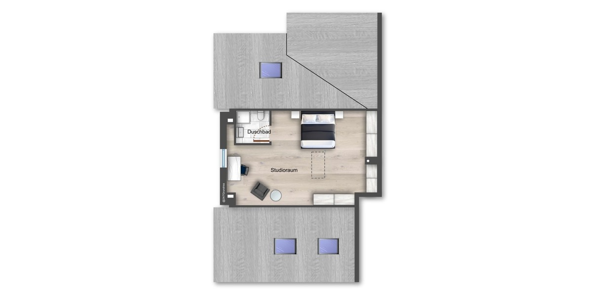 HOCHWERTIGE-SCHICKE MAISONETTE- WOHNUNG IN KLEINER WOHNANLAGE!!! - Maisonettenwohnung Hallstadt | Angebot:26978768