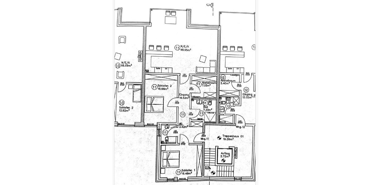 Etagenwohnung Haselünne - 3 Zimmer, 112 m&sup2;, 950&euro; | Angebot:26039683