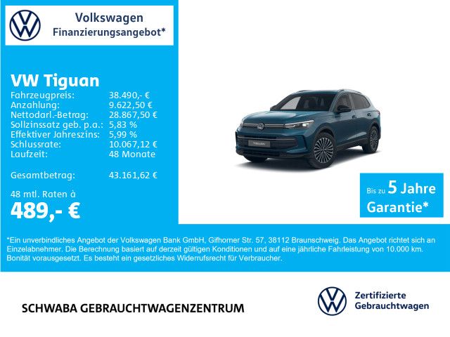 VW Tiguan 8.566 km 38.490 &euro; Gersthofen 86368