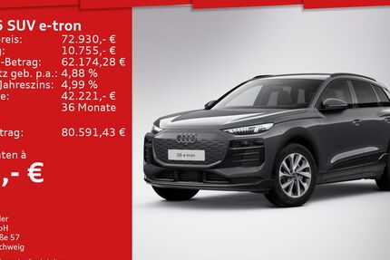 Audi Q6 e-tron 12.287 km 66.980 &euro; Mosbach 74821