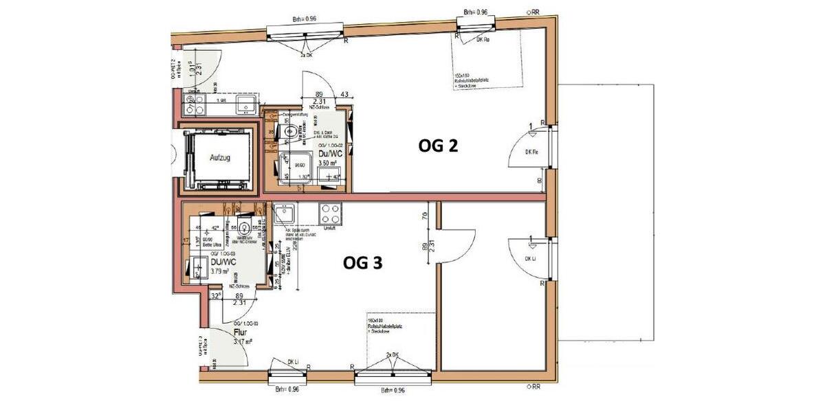 Etagenwohnung Appenweier - 2 Zimmer, 20 m&sup2;, 400&euro; | Angebot:26350192