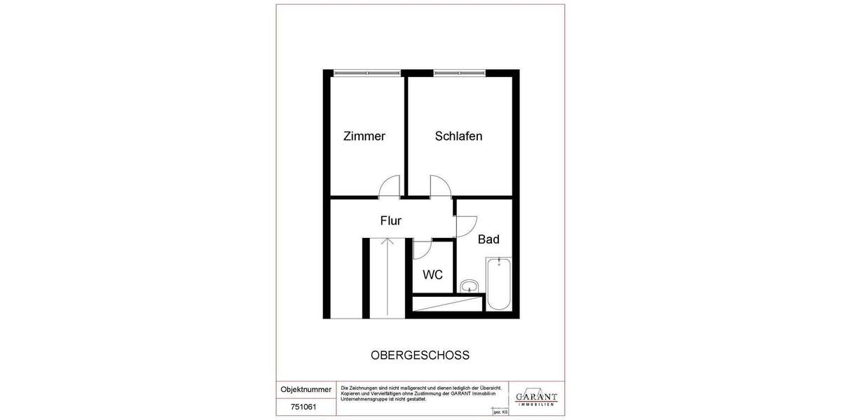 Etagenwohnung Bickenbach - 3 Zimmer, 86 m&sup2;, 240.000&euro; | Angebot:25682646