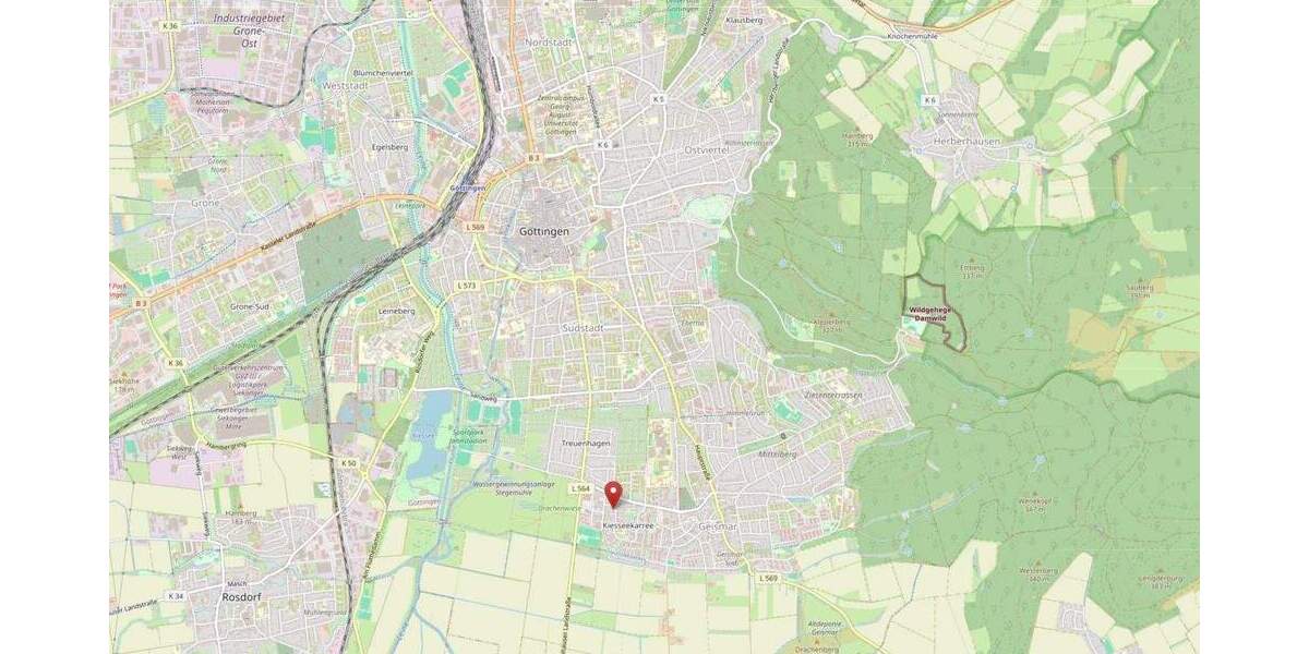 Etagenwohnung Göttingen Geismar - 4 Zimmer, 95 m&sup2;, 1.190&euro; | Angebot:25387151