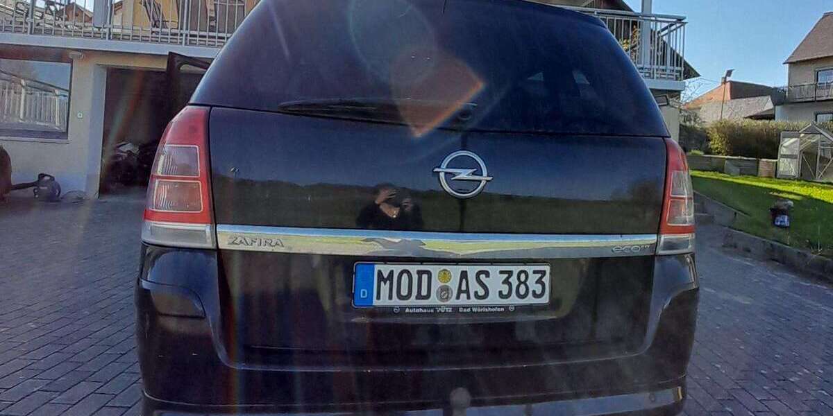 Opel Zafira 214.800 km 4.200 &euro; Eggenthal 87653