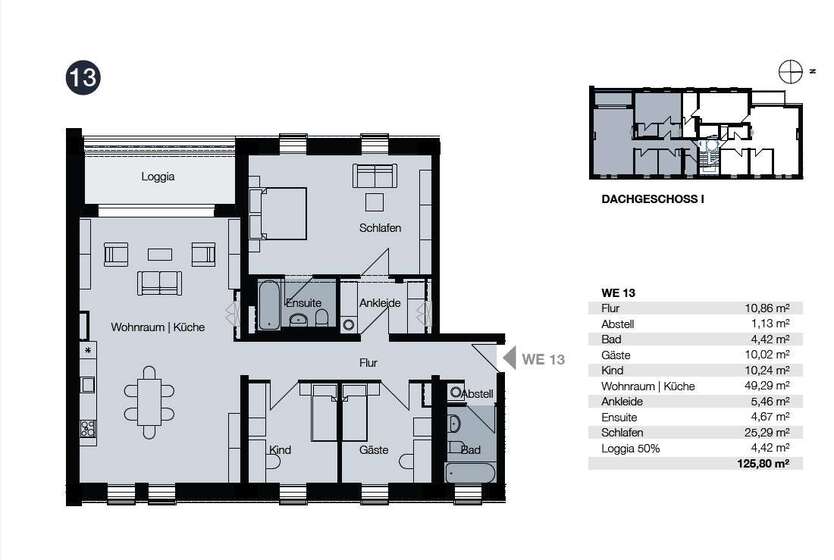 Traumhafte Wohnung mit Balkon in Westausrichtung - Bezugsfertig ab III. Quartal 2025 4 zimmer