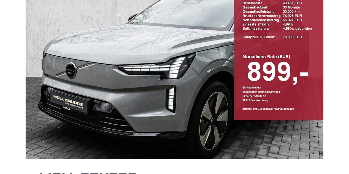 Volvo EX90 2.500 km 73.990 &euro; Düsseldorf 40549