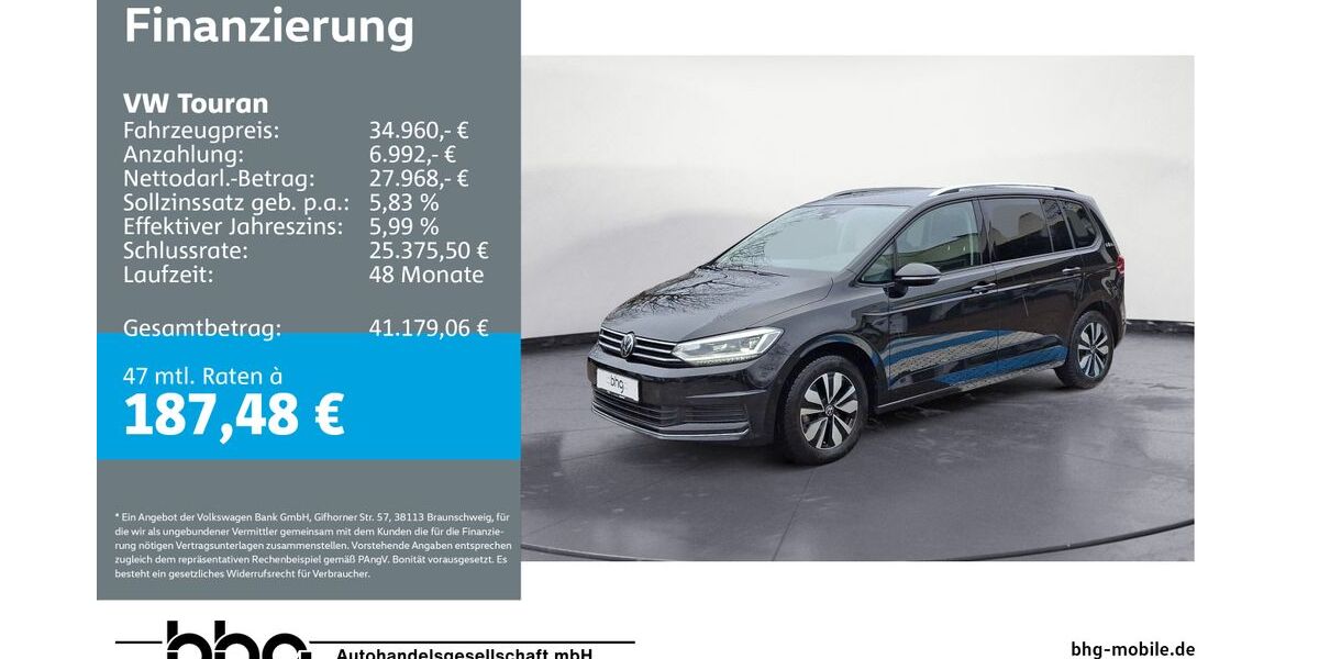 VW Touran 25.337 km 33.990 &euro; Freiburg 79115