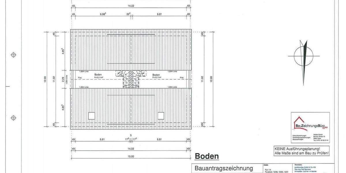 Doppelhaushälfte Stuhr Groß Mackenstedt - 5 Zimmer, 125 m&sup2;, 495.000&euro; | Angebot:25685382