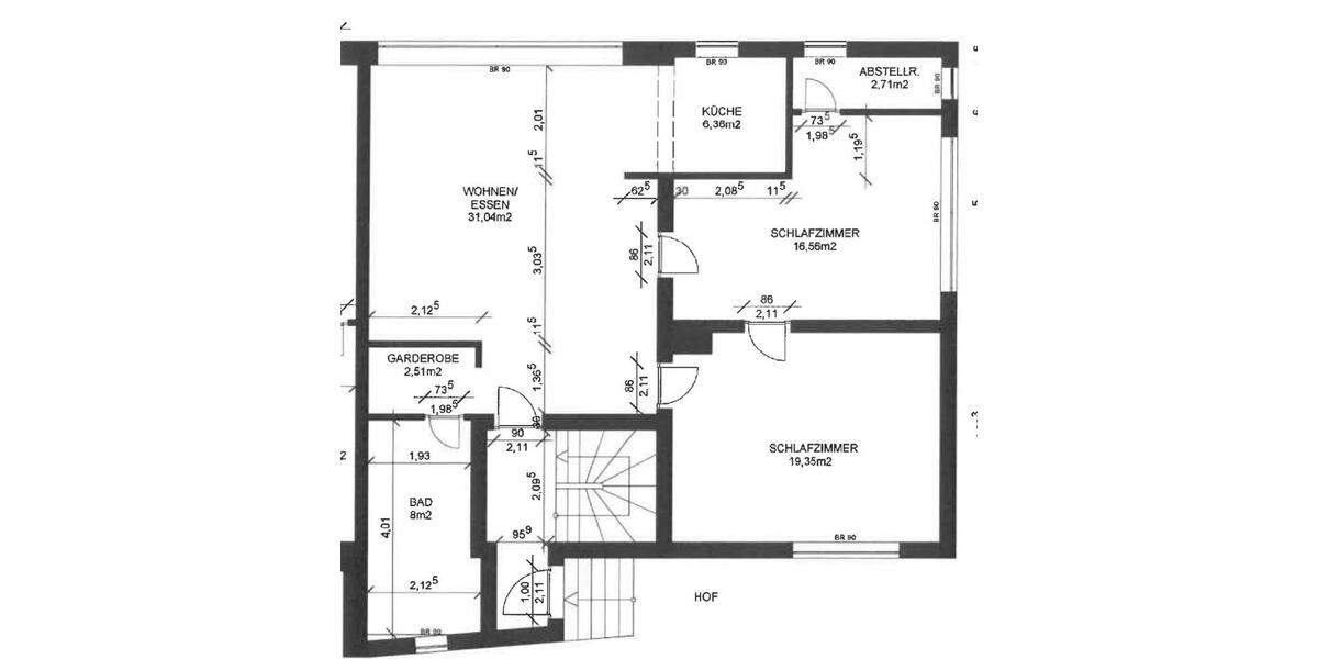 3-Zimmer-Wohnung mit Terrasse in Bahnhofsnähe –Höchst im Odenwald 3 zimmer