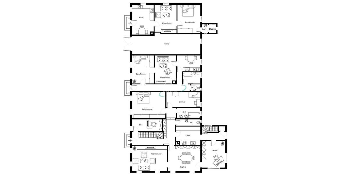 Mehrfamilienhaus, Wohnhaus Gaildorf - 1 Zimmer, 362 m&sup2;, 598.000&euro; | Angebot:25152186