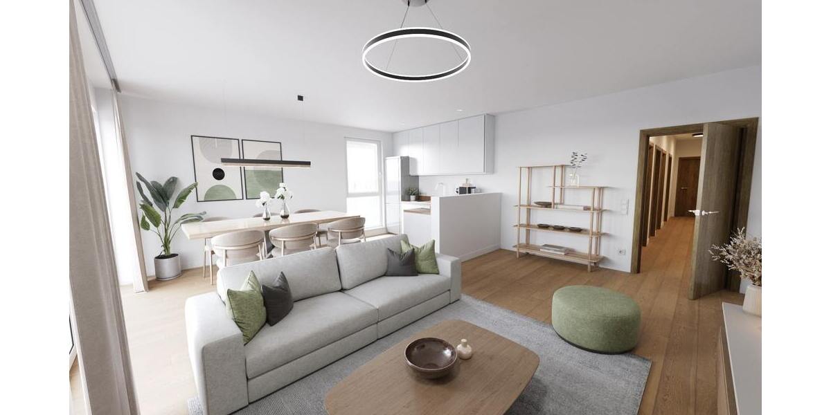 Moderne Eleganz und großzügiger Wohnraum: 3-Zimmer-Wohnung in neuem Wohnhaus im 1. Obergeschoss! - Etagenwohnung Burgstädt Burkersdorf | Angebot:26617302