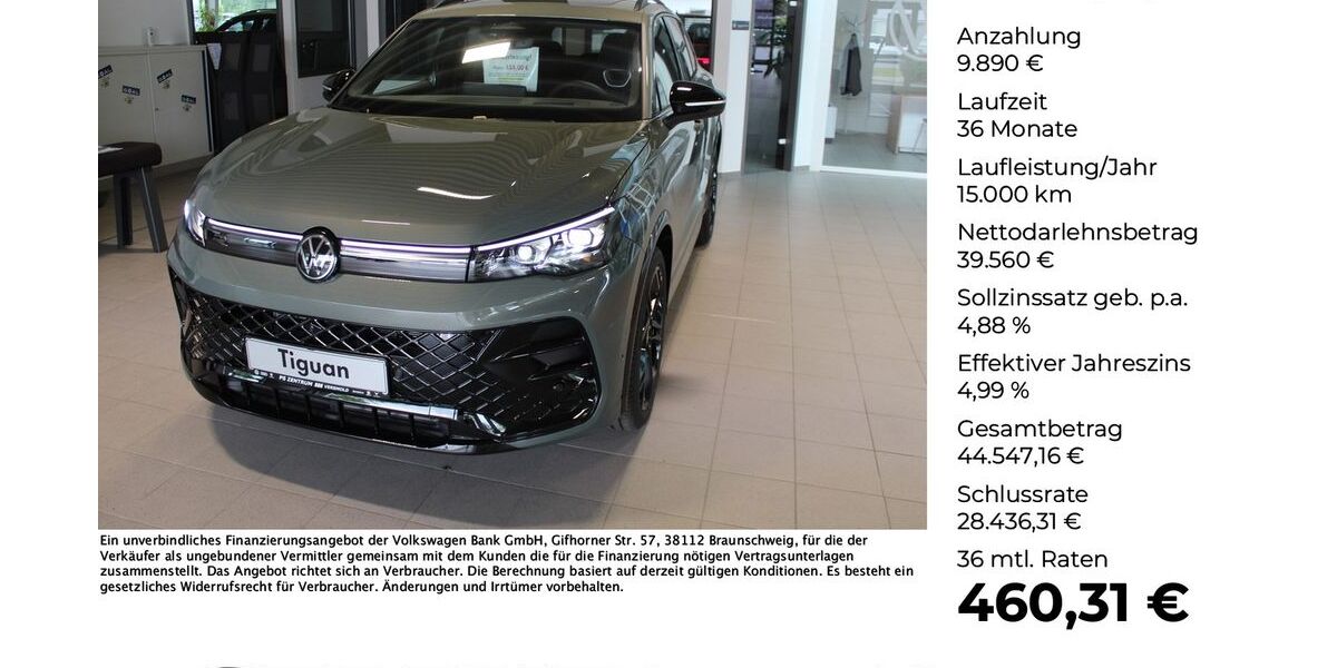 VW Tiguan 20.000 km 46.990 &euro; Versmold 33775