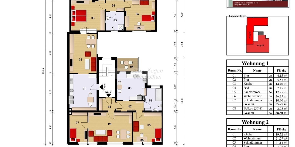 Mehrfamilienhaus mit Gewerbeeinheit in zentraler Lage von Witten - Mehrfamilienhaus, Wohnhaus Witten Stadtmitte | Angebot:24542116