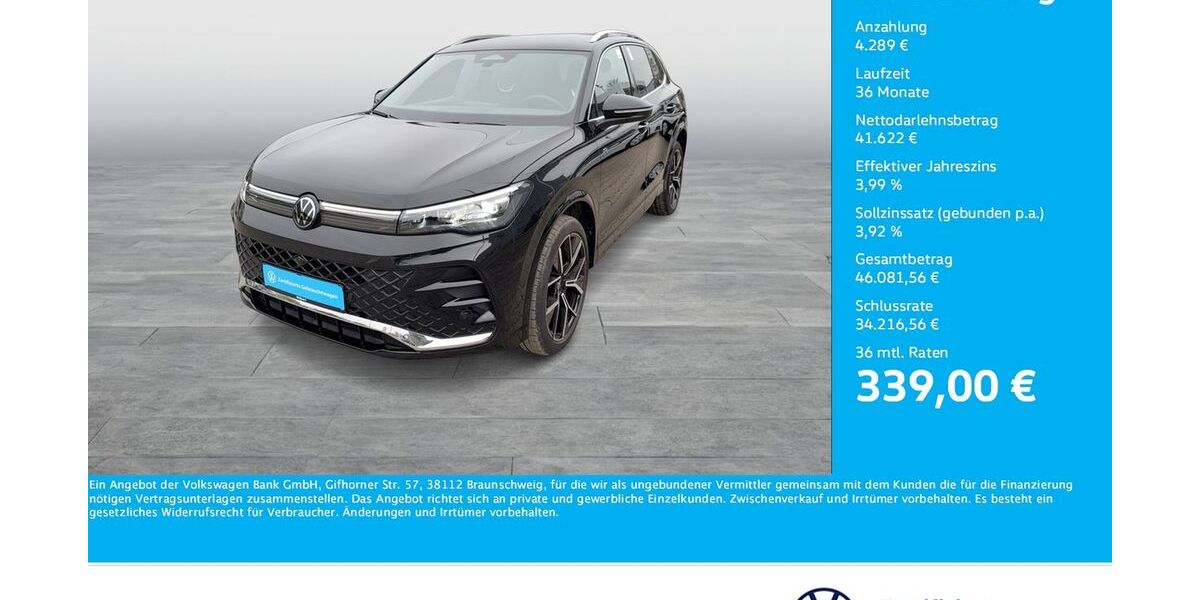 VW Tiguan 8.406 km 44.811 &euro; Unna 59423