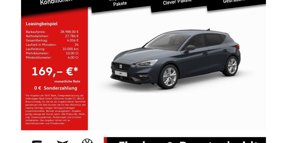 Seat Leon 19.705 km 28.988 &euro; Lohmar 53797